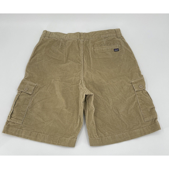 Patagonia Corduroy Cargo Shorts Mens 34 Beige Style 57640 - Picture 7 of 9